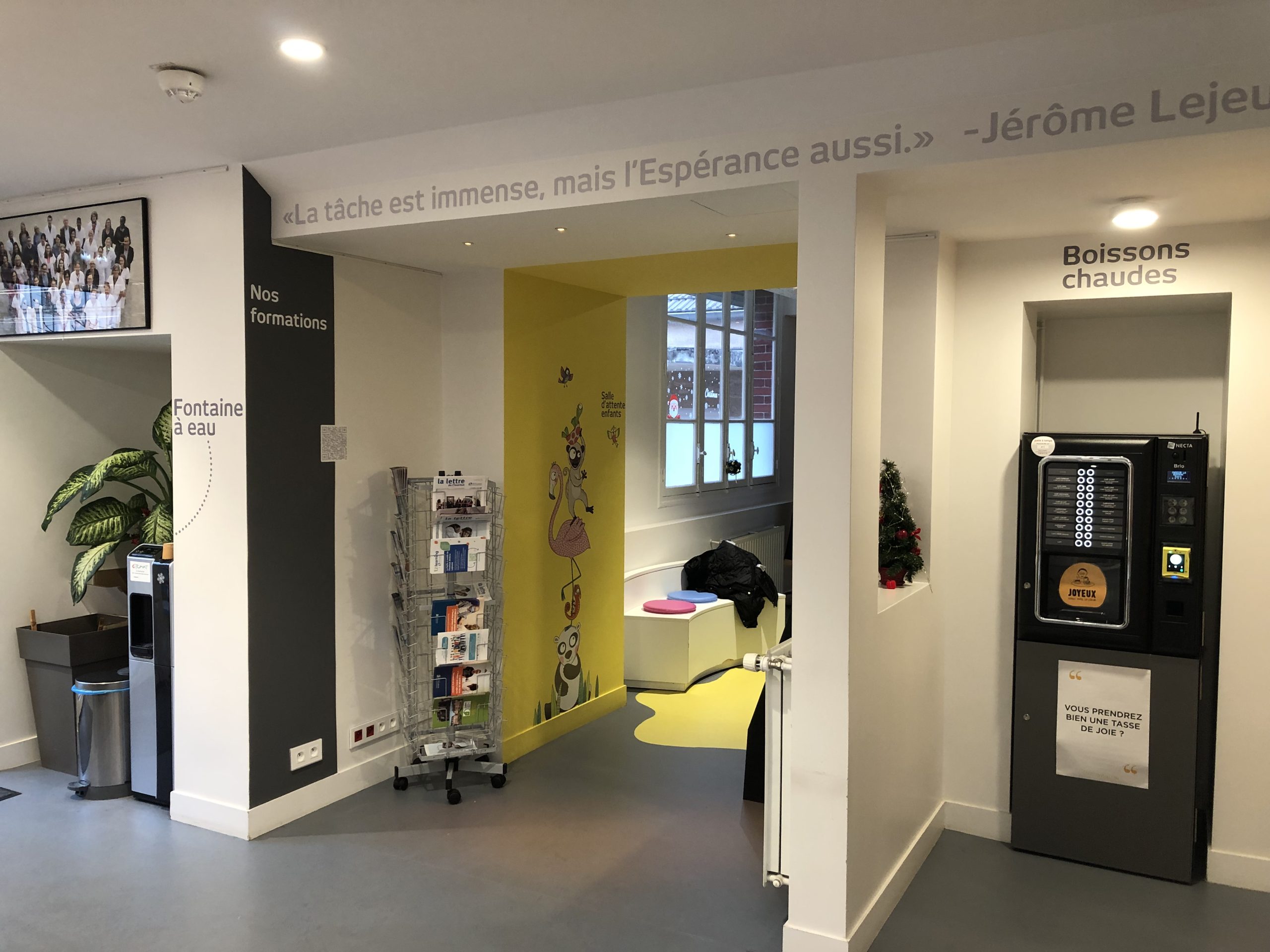 Accueil Institut Jérôme Lejeune